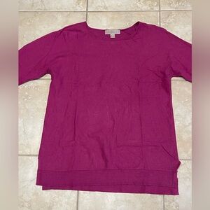 Michael Kors Woman size M  Azalea Lightweight Soft Feel Sweater Logo , used